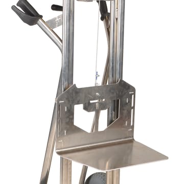 Diable professionnel en aluminium, double bavette