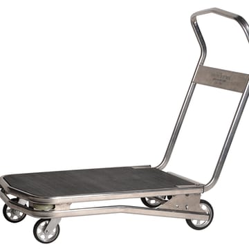 Chariot aluminium à dossier rabattable