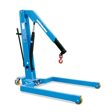 Grue pliante fourches encadrantes en U
