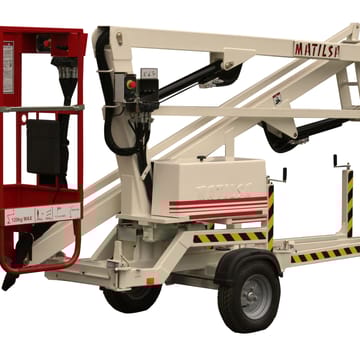 Nacelle élévatrice tractable