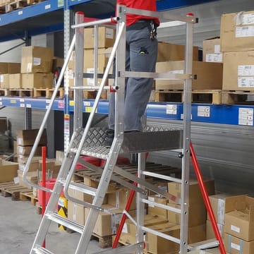 Plateforme roulante