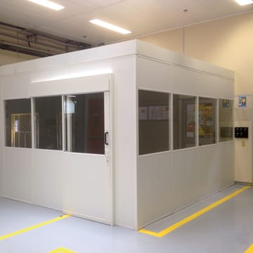 Cloison d'atelier modulaire