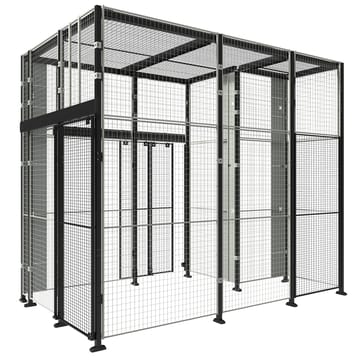 Cloison modulaire grillagée X-STORE 2.0
