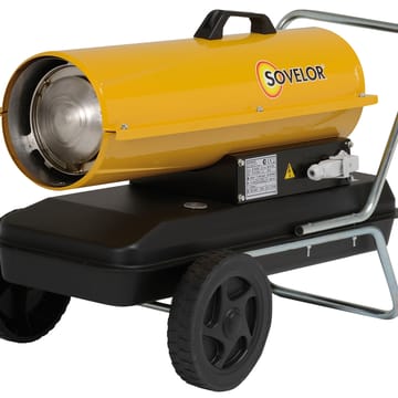Chauffage mobile air pulsé au fuel, gasoil, GNR ou biocarburant