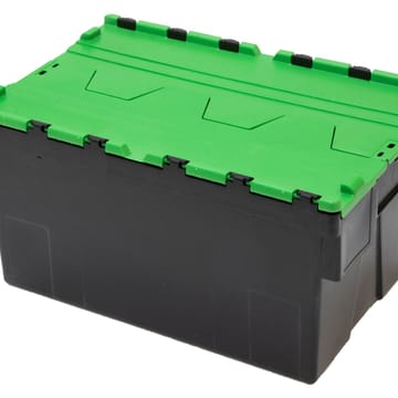 Bac gerbable à couvercle