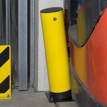 Poteau de protection flexible
