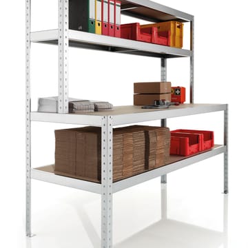 Table d’emballage avec réhausse