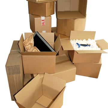 Caisse carton double cannelure