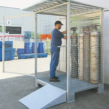 Box de stockage extérieur pour bouteilles de gaz