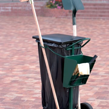 Chariot de voirie porte-sac poubelle 150 litres