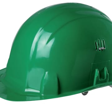 Casque de chantier aéré