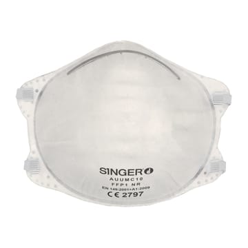Demi-masque respiratoire jetable