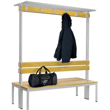 Banc vestiaire double face