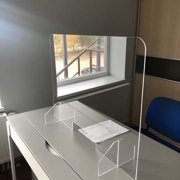 Écran de protection en plexiglas