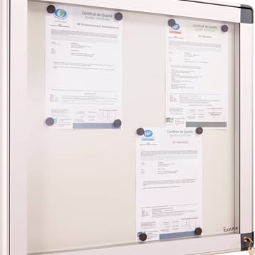 Vitrine d'affichage intérieur