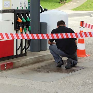 Dérouleur à sangle pour balises