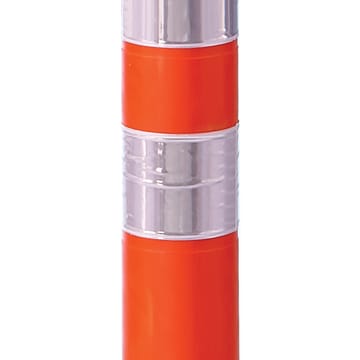 Poteau de signalisation flexible