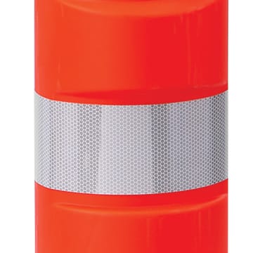 Poteau de signalisation flexible