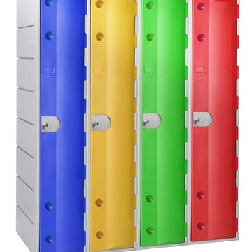 Vestiaire monobloc en polyéthylène
