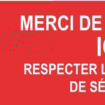 Adhésif de marquage au sol