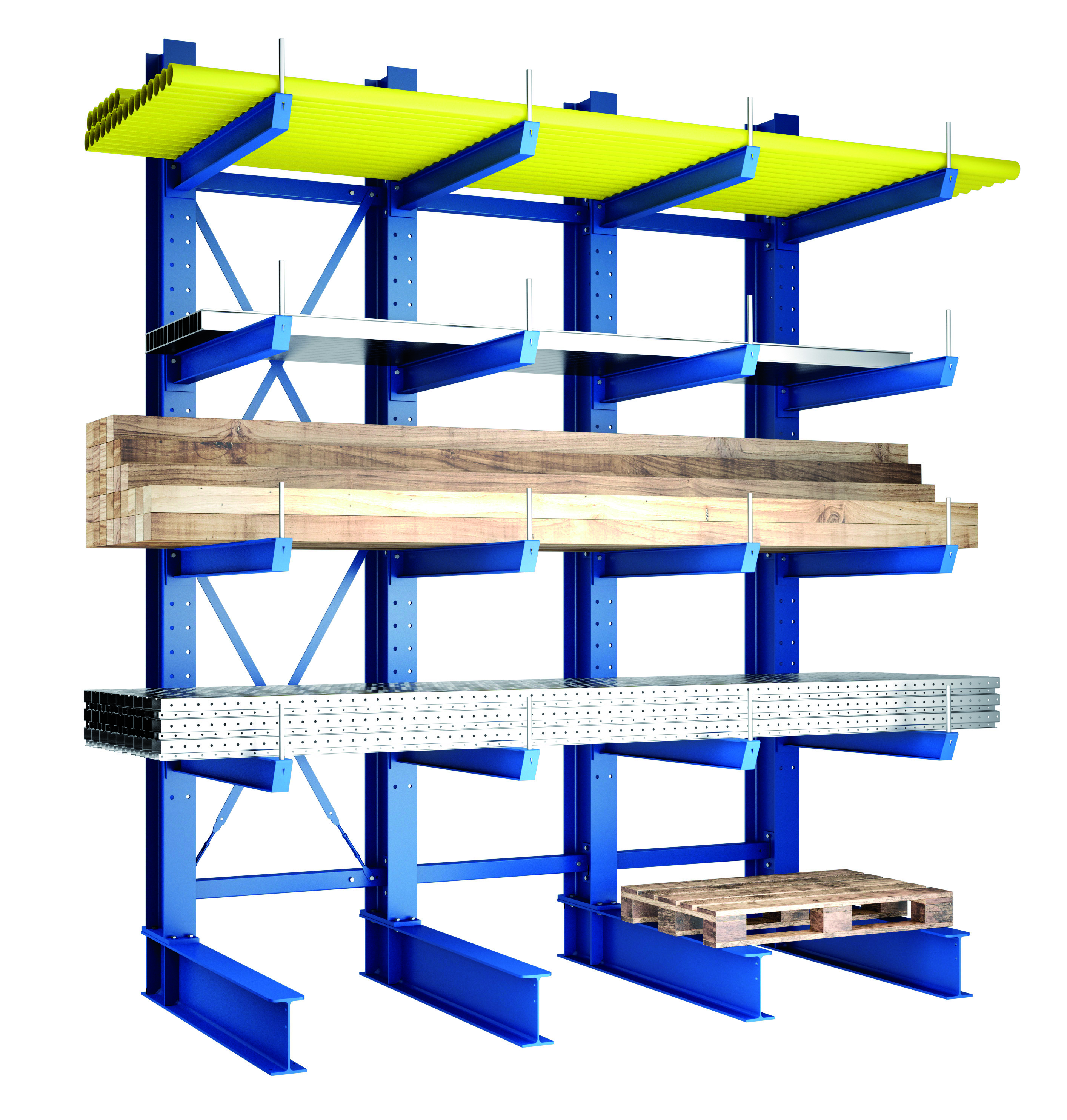 Rayonnage cantilever META MULTISTRONG HEAVY