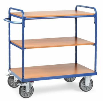 Chariot à plateaux bois