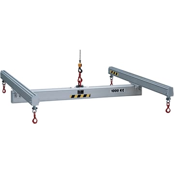 Palonnier en H - aluminium fixe ou réglable
