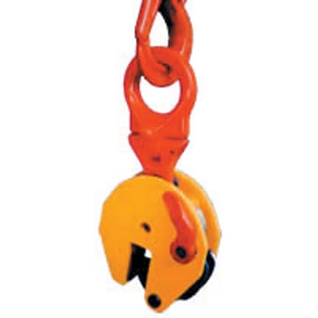 Pince de levage articulée pour tôles