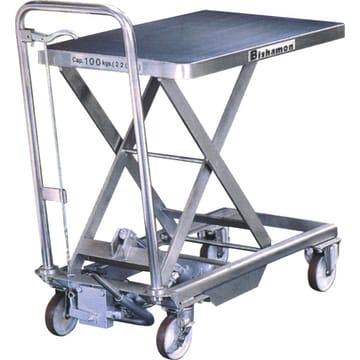 Table élévatrice inox 304