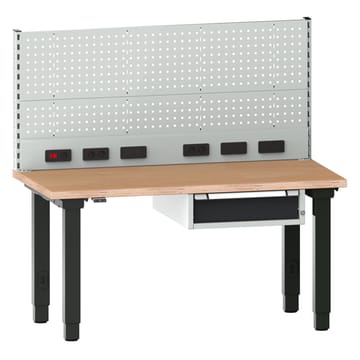 Poste de travail réglable en hauteur électriquement