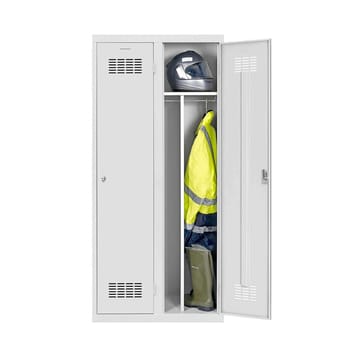 Vestiaire monobloc sur socle