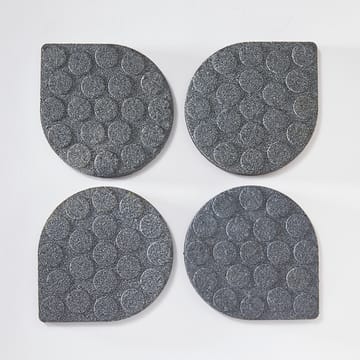 Lot de 4 patins anti-vibration