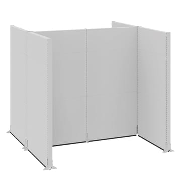 Cloison acoustique en H