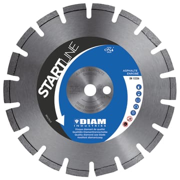 Disque diamant asphalte - enrobé