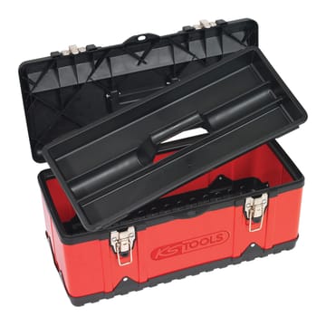 Caisse à outils bi-matière