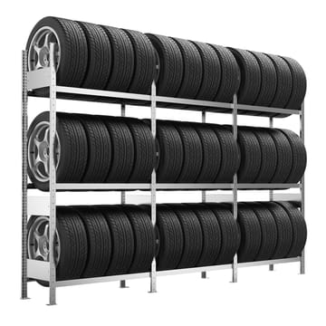 Rayonnage pour pneus META CLIP