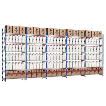 Ensemble rayonnage d'archives léger