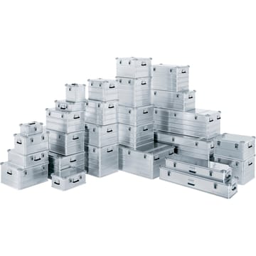 Caisse conteneur gerbable en aluminium K470