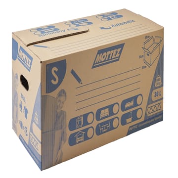 Caisse de déménagement carton fermeture automatique