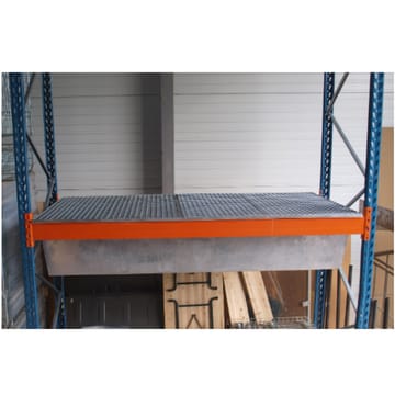 Bac de rétention sur lisses