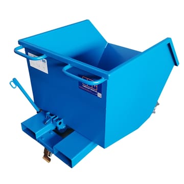 Benne basse compacte à basculement automatique