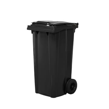 Conteneur à déchets sur 2 roues