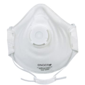 Demi-masque respiratoire jetable