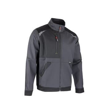 Veste zippée bicolore