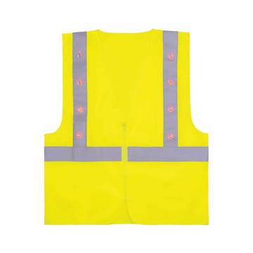 Gilet haute visibilité à LED