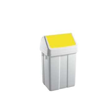 Poubelle à couvercle basculant