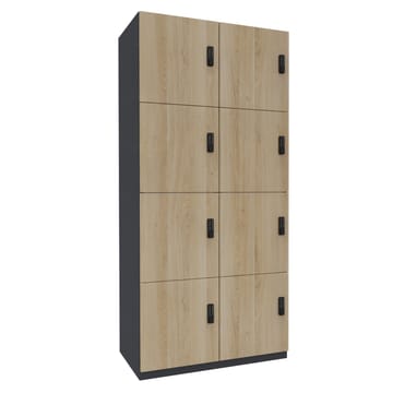 Casier bureau métal et bois