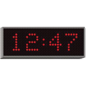 Horloge à diodes