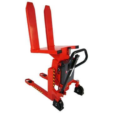 Transpalette basculeur semi-électrique