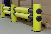 Barrière flexible modulaire
